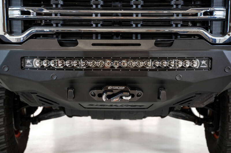 GMC Sierra 2500 Bumper - Front - Addictive Desert Designs - Stealth Fighter - Hammer Black - `20-`27